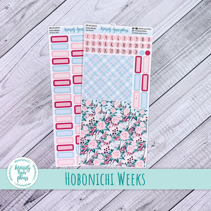 Any Month Hobonichi Weeks Monthly Kit || Arctic Garden || MK-W-2201