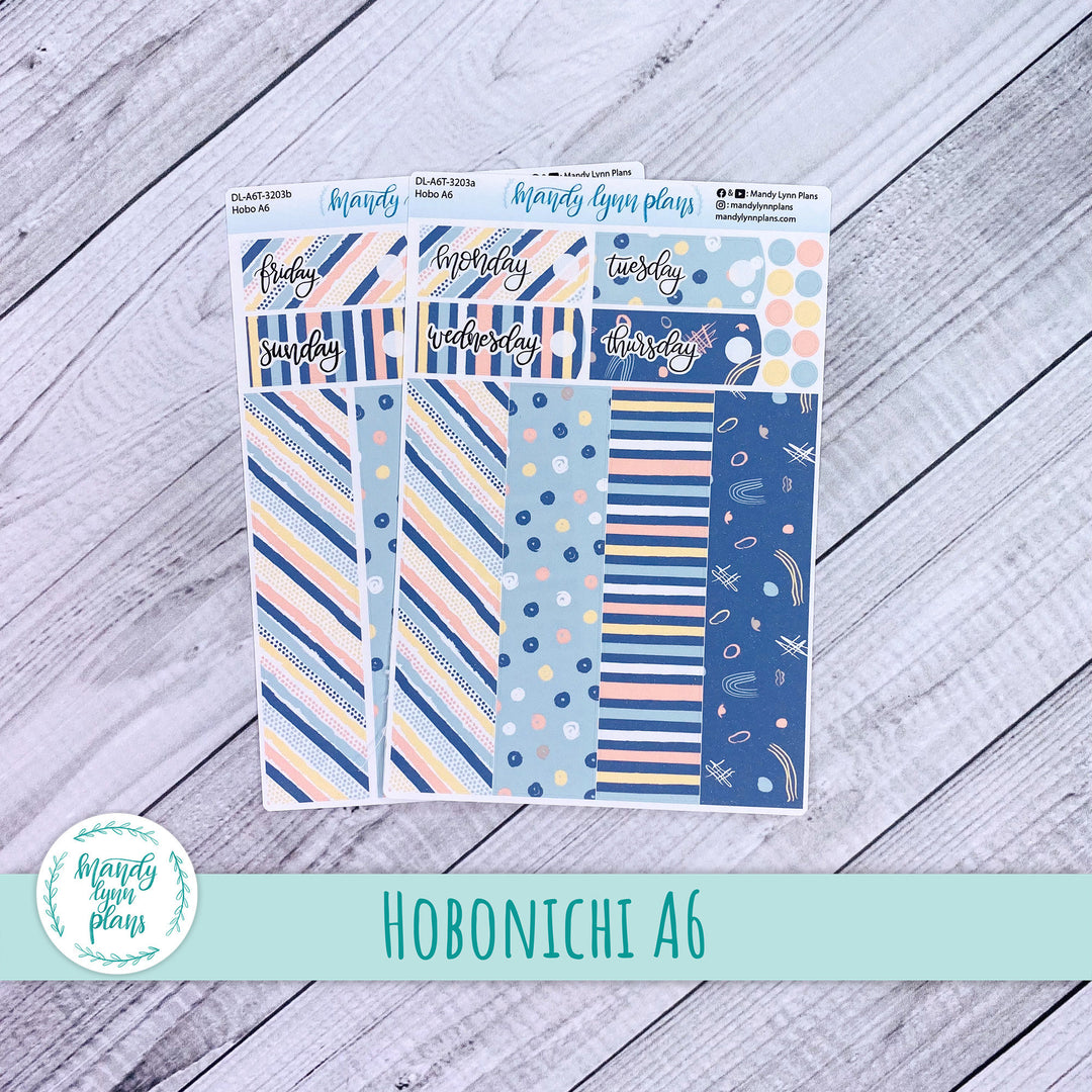 Hobonichi A6 Daily Kit || Pastel Abstract || DL-A6T-3203
