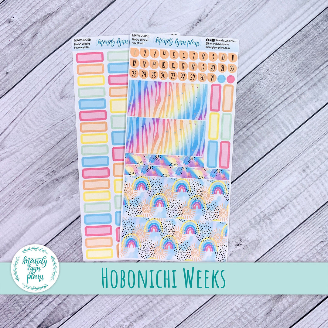 Any Month Hobonichi Weeks Monthly Kit || Kaleidoscope || MK-W-2205