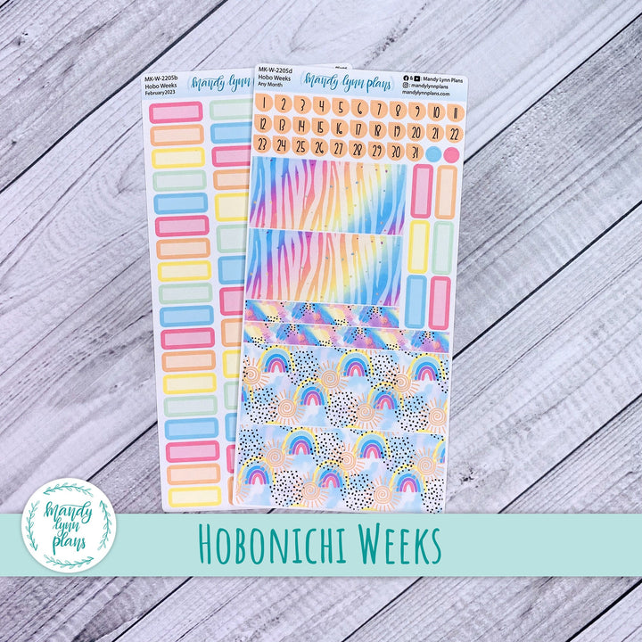 Any Month Hobonichi Weeks Monthly Kit || Kaleidoscope || MK-W-2205