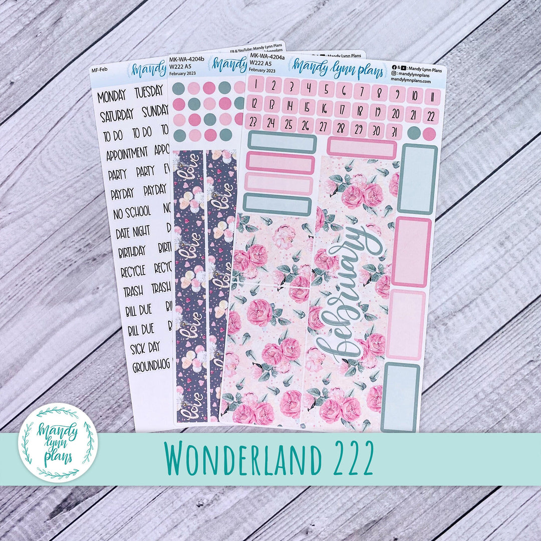 Wonderland 222 February 2023 Monthly Kit || Love || 204