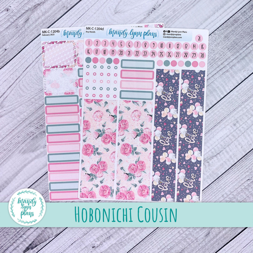 Any Month Hobonichi Cousin Monthly Kit || Love || MK-C-1204