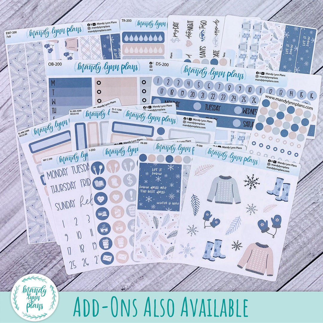 B6 Common Planner Weekly Kit || Stay Warm || WK-SB6-7200