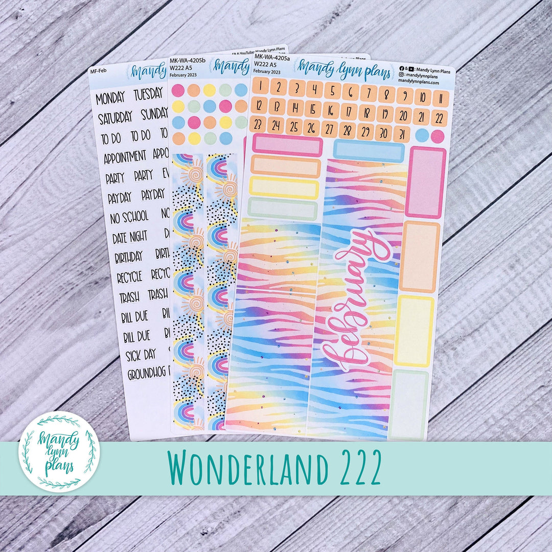 Wonderland 222 February 2023 Monthly Kit || Kaleidoscope || 205