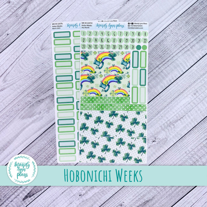 Any Month Hobonichi Weeks Monthly Kit || St Patrick's Day || MK-W-2207