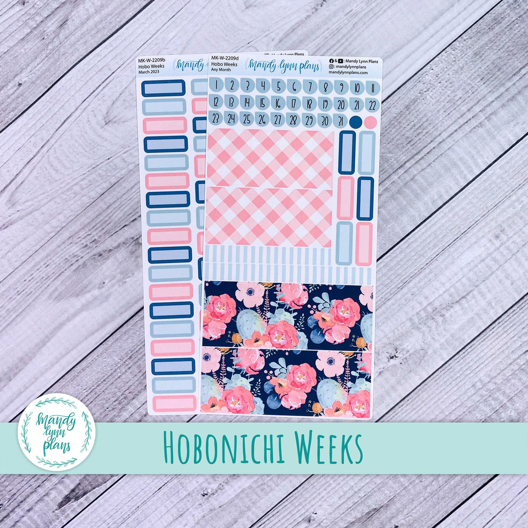 Any Month Hobonichi Weeks Monthly Kit || Succulent Bouquets || MK-W-2209