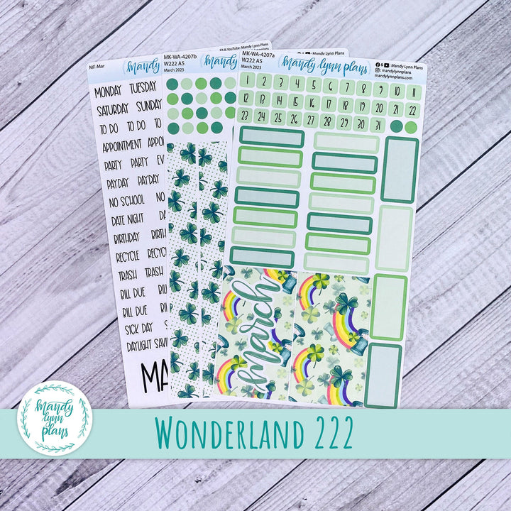 Wonderland 222 March 2023 Monthly Kit || St Patrick's Day || 207