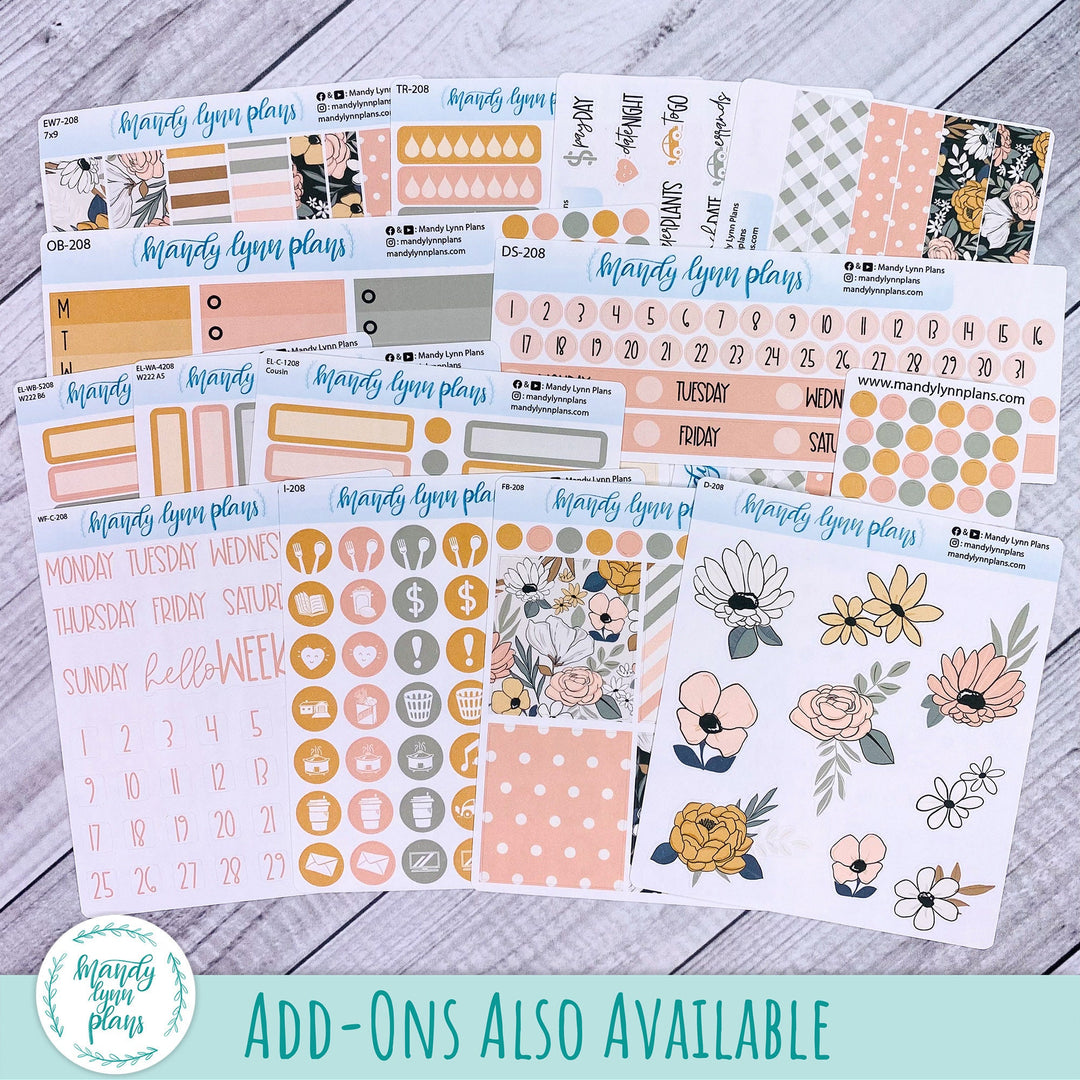 Wonderland 222 March 2023 Monthly Kit || Boho Floral || 208