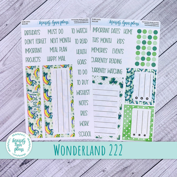 2024  March Wonderland 222 Dashboard || St Patrick's Day || 207