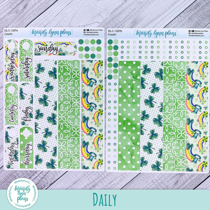 Hobonichi Cousin Daily Kit || St Patrick's Day || DL-C-1207