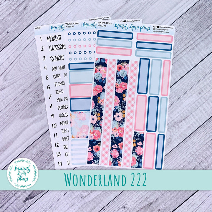 2024  Wonderland 222 Weekly Kit || Succulent Bouquets || 209