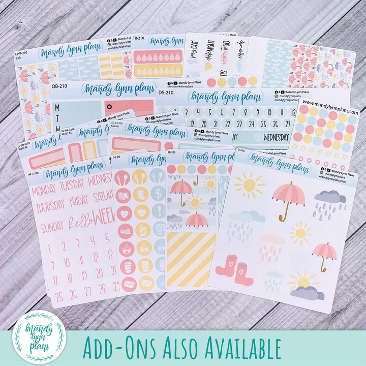 Hobonichi A6 Weekly Kit || April Showers || WK-A6T-3210