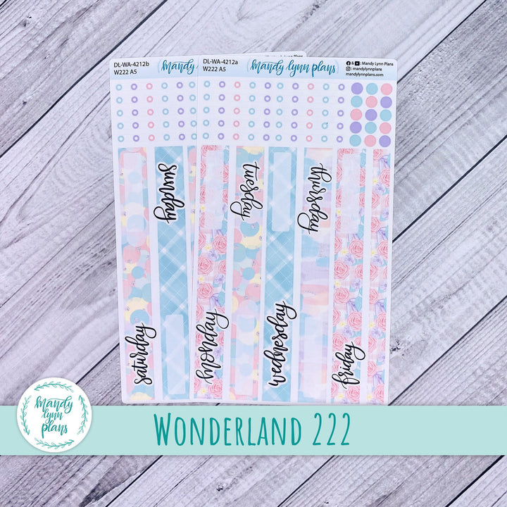 2024  Wonderland 222 Daily Kit || Pastel Easter || 212