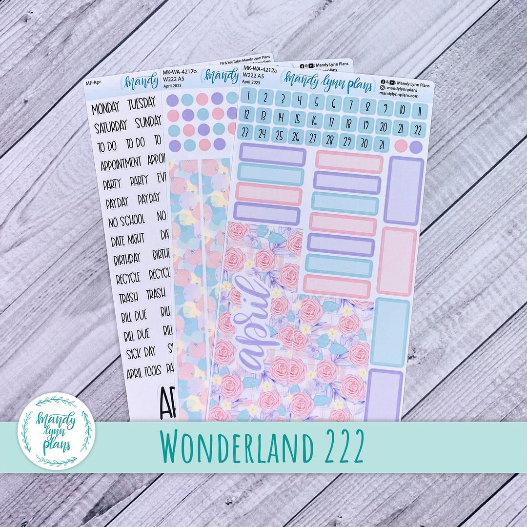 Wonderland 222 April 2023 Monthly Kit || Pastel Easter || 212