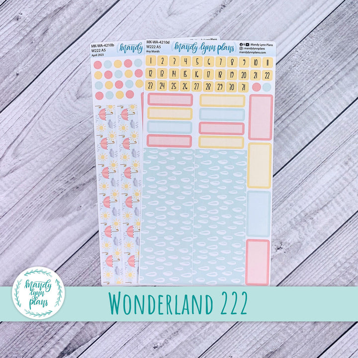 Any Month Wonderland 222 Monthly Kit || April Showers || 210