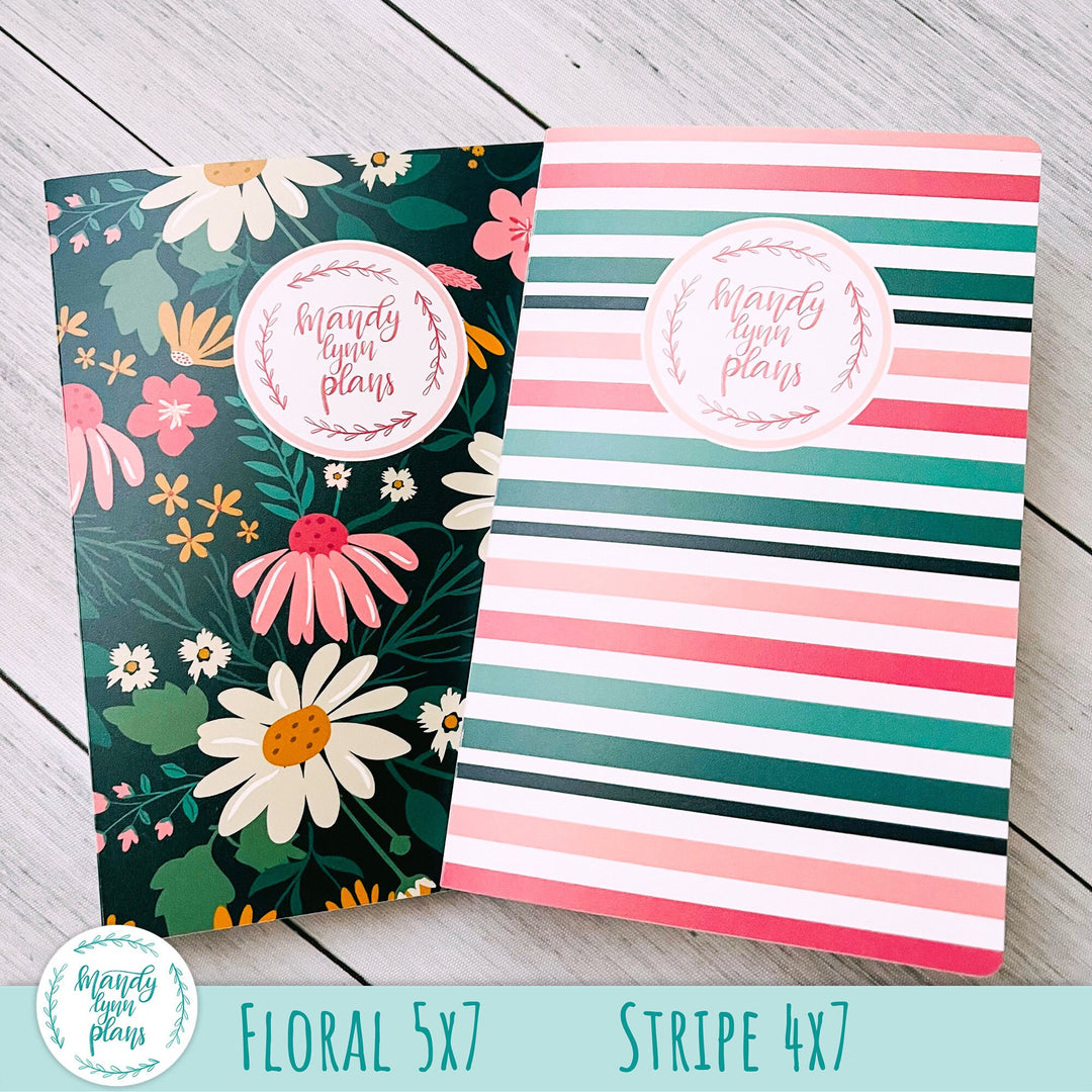 Floral and Stripe Albums || 5x7 and 4x7