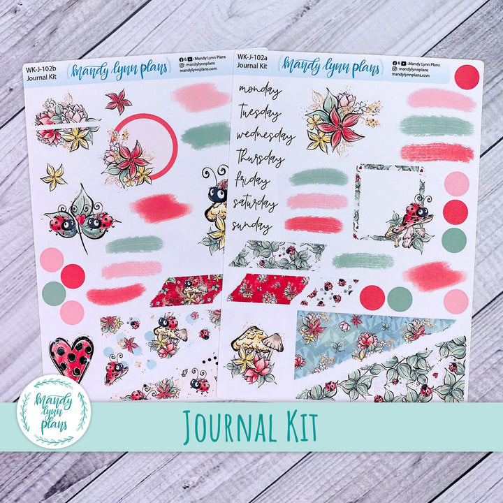 Ladybugs Journal Kit || WK-J-102
