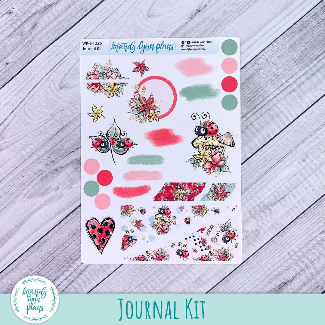 Ladybugs Journal Kit || WK-J-102
