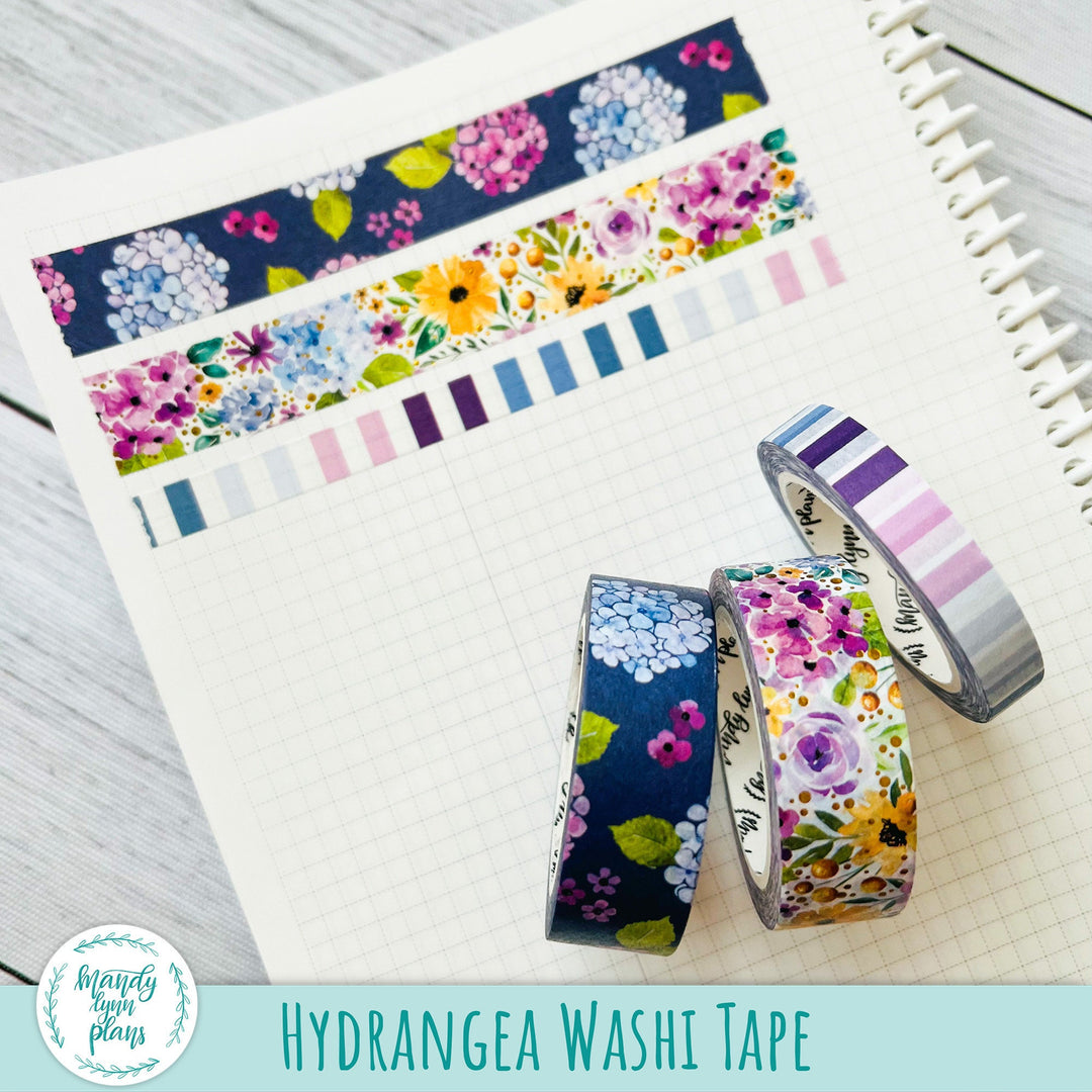 Hobonichi Weeks Weekly Kit || Hydrangeas || WK-W-2211