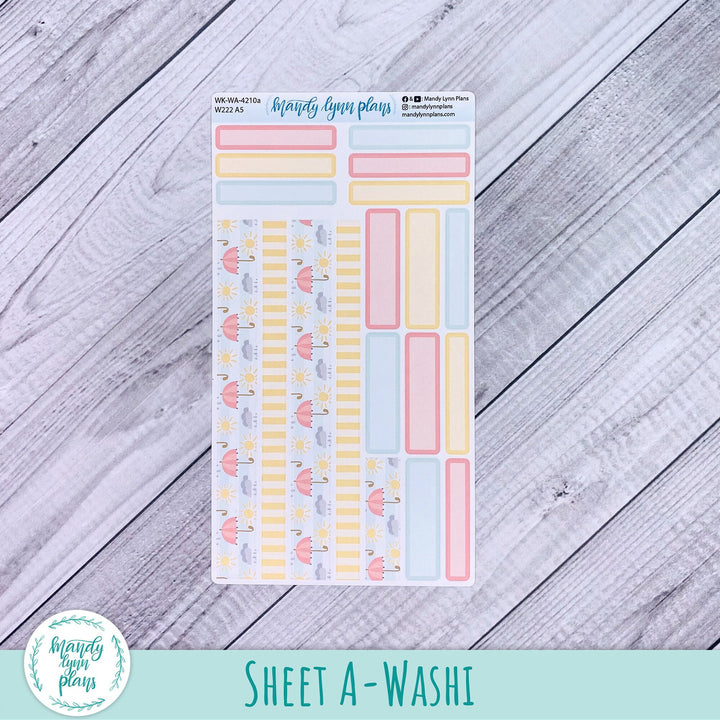 2024  Wonderland 222 Weekly Kit || April Showers || 210