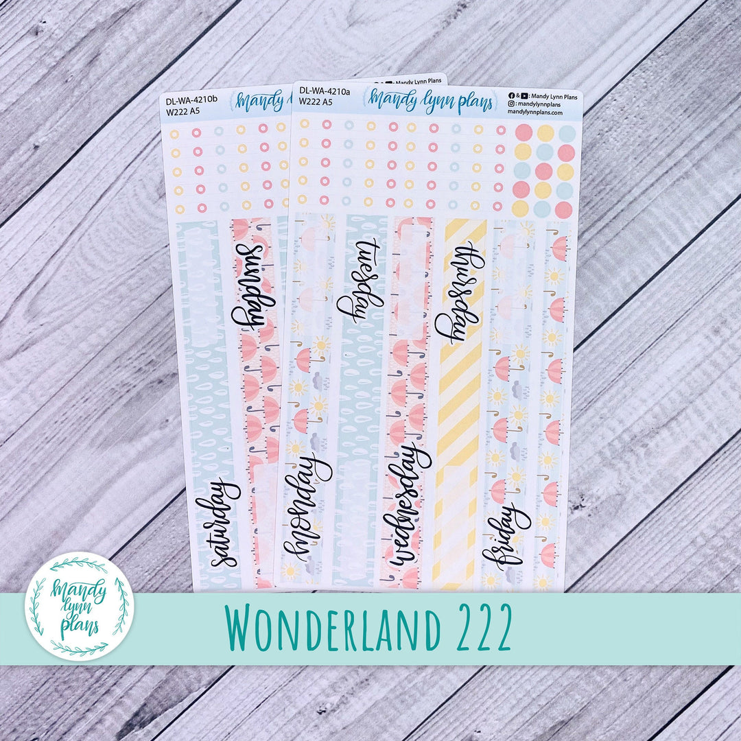 2024  Wonderland 222 Daily Kit || April Showers || 210