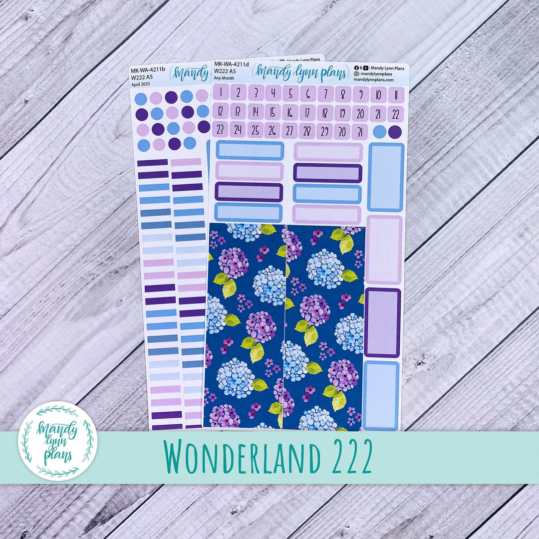 2024 Any Month Wonderland 222 Monthly Kit || Hydrangeas || 211