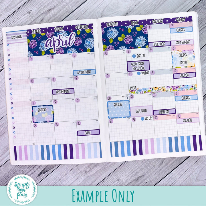 Hobonichi Cousin April 2023 Monthly || Pink and Gray Medley || MK-C-1213