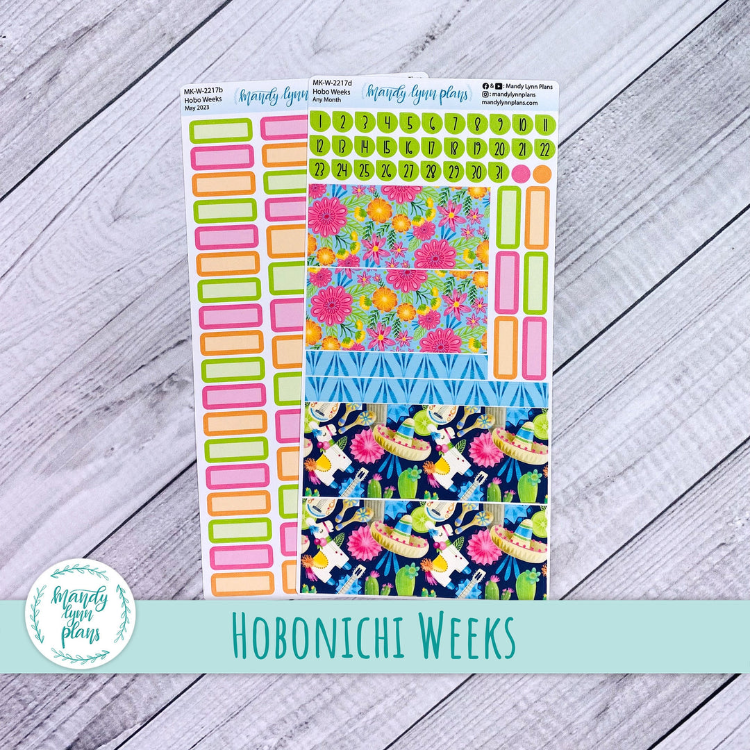 Any Month Hobonichi Weeks Monthly Kit || Cinco de Mayo || MK-W-2217