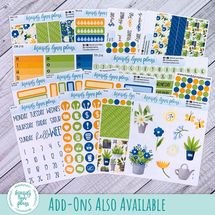 B6 Common Planner Weekly Kit || In the Garden || WK-SB6-7216