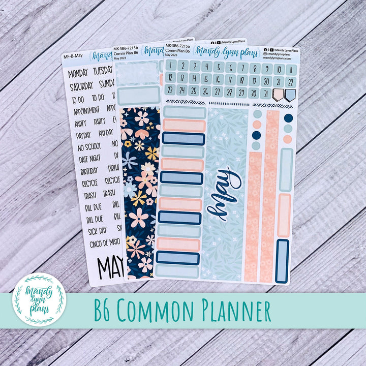 May 2023 B6 Common Planner Monthly Kit || Wander || MK-SB6-7215