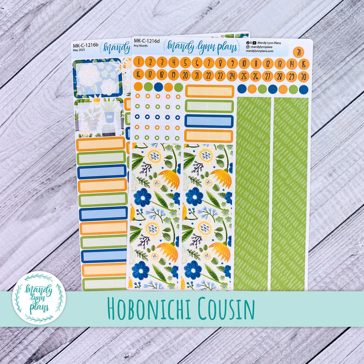 Any Month Hobonichi Cousin Monthly Kit || In the Garden || MK-C-1216