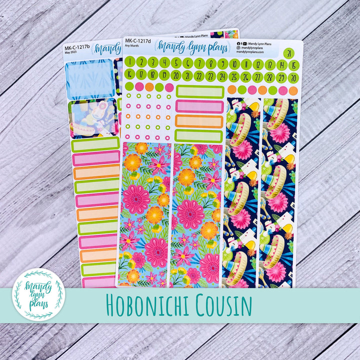 Any Month Hobonichi Cousin Monthly Kit || Cinco de Mayo || MK-C-1217