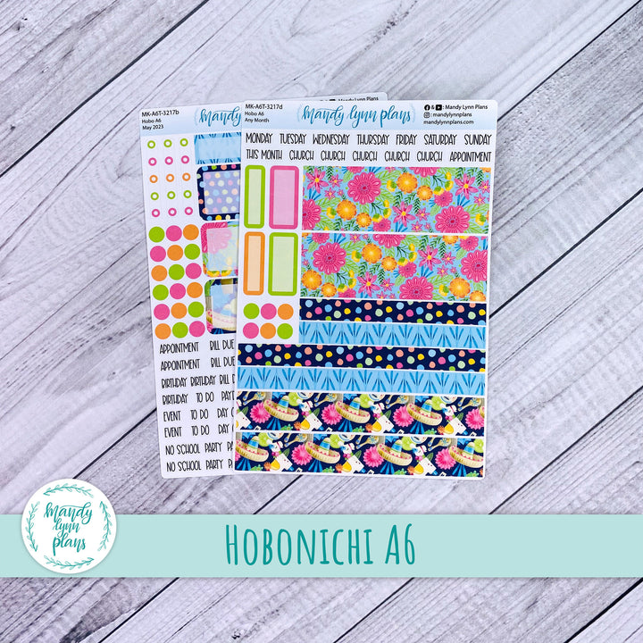 Any Month Hobonichi A6 Monthly Kit || Cinco de Mayo || MK-A6T-3217