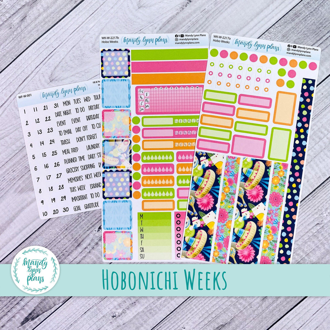 Hobonichi Weeks Weekly Kit || Cinco de Mayo || WK-W-2217