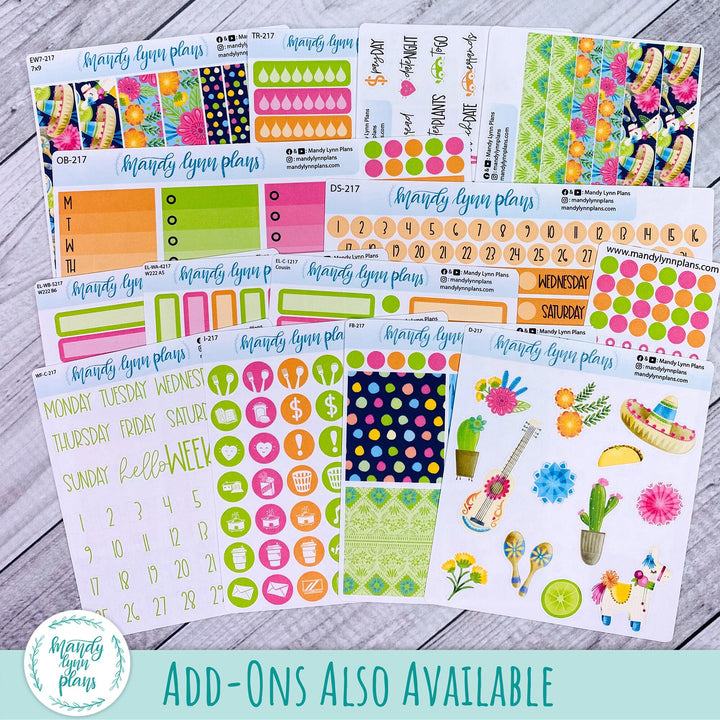 Any Month Hobonichi Weeks Monthly Kit || Cinco de Mayo || MK-W-2217