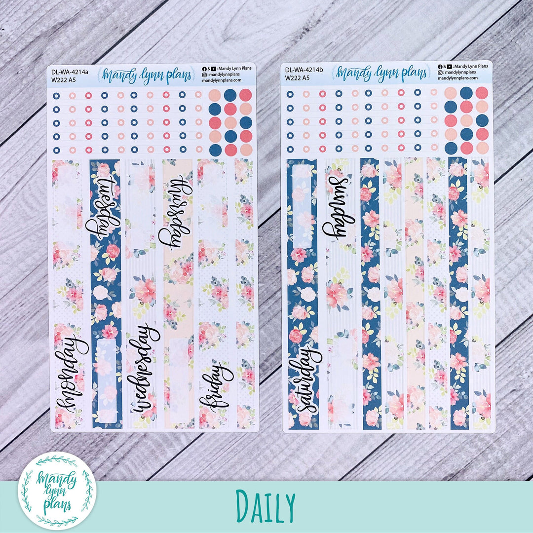 Wonderland 222 Daily Kit || Pretty Peonies || 214