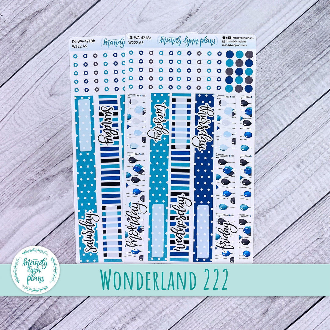 Wonderland 222 Daily Kit || Charming Balloons || 218