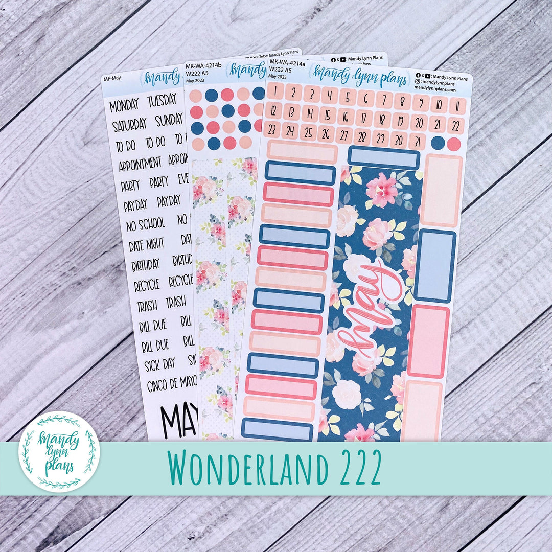 Wonderland 222 May 2023 Monthly Kit || Pretty Peonies || 214