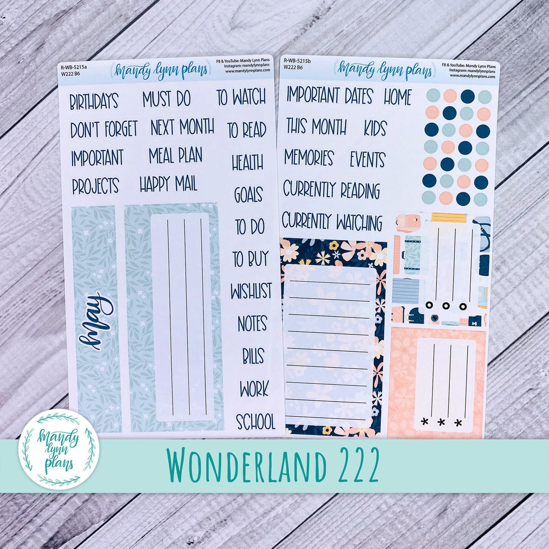 May Wonderland 222 Dashboard || Wander || 215