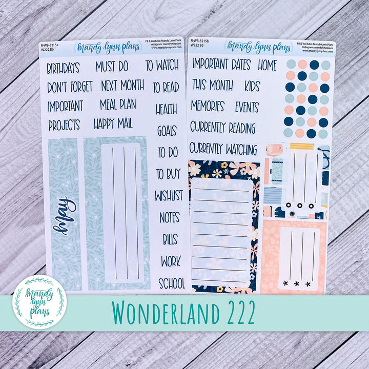 May Wonderland 222 Dashboard || Wander || 215