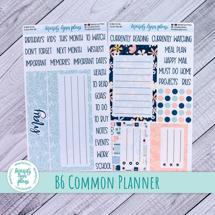 May B6 Common Planner Dashboard || Wander || R-SB6-7215