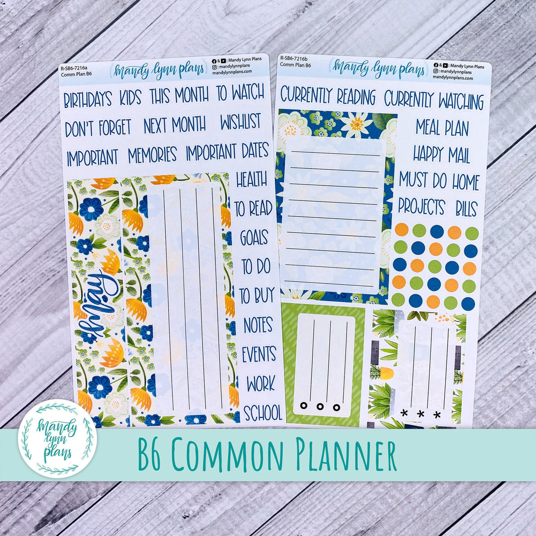 May B6 Common Planner Dashboard || In the Garden || R-SB6-7216