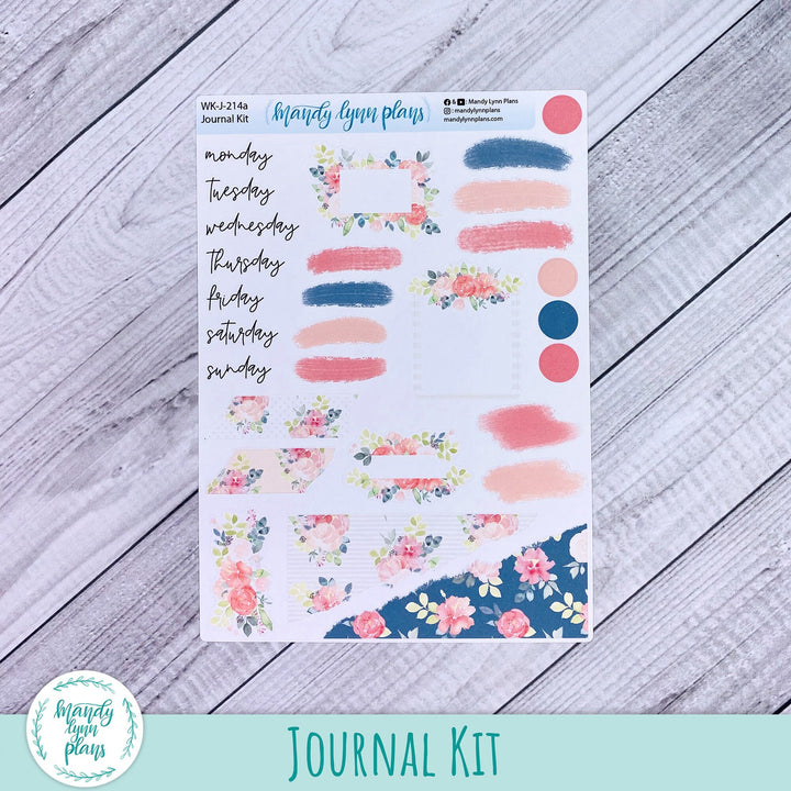 Pretty Peonies Journal Kit || WK-J-214