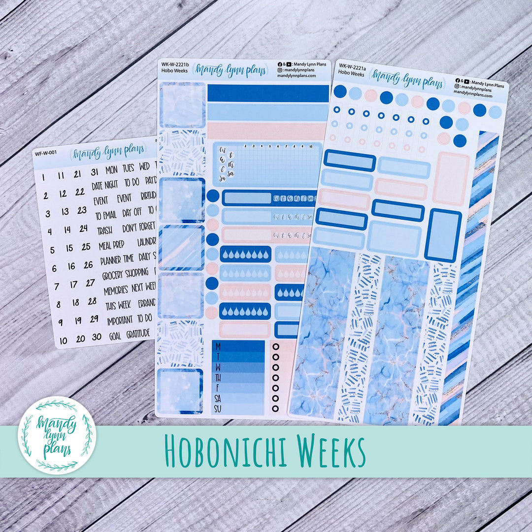Hobonichi Weeks Weekly Kit || Tranquil || WK-W-2221