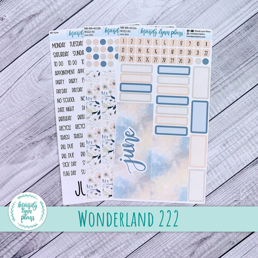 Wonderland 222 June 2023 Monthly Kit || Summertime Serenity || 222