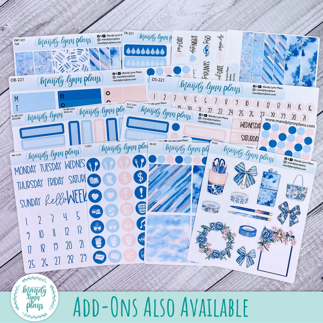 B6 Common Planner Weekly Kit || Tranquil || WK-SB6-7221