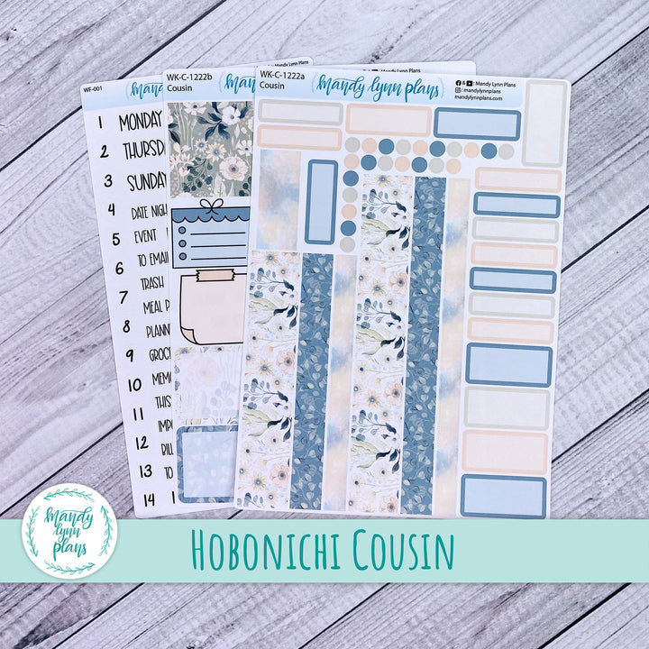 Hobonichi Cousin Weekly Kit || Summertime Serenity || WK-C-1222