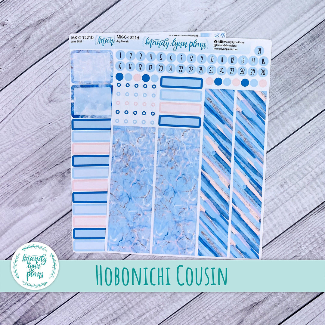 Any Month Hobonichi Cousin Monthly Kit || Tranquil || MK-C-1221