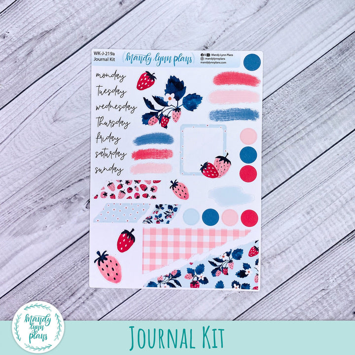 Strawberries Journal Kit || WK-J-219