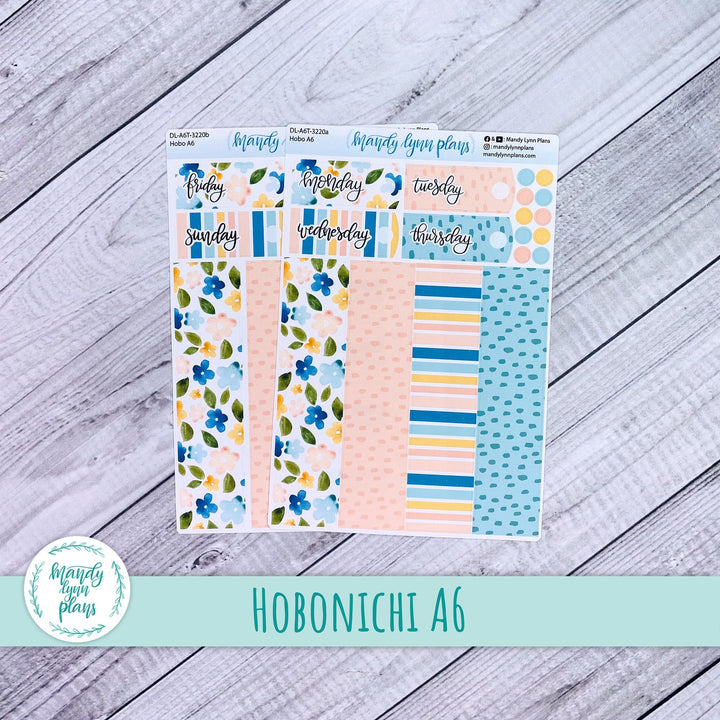 Hobonichi A6 Daily Kit || Happy Floral || DL-A6T-3220